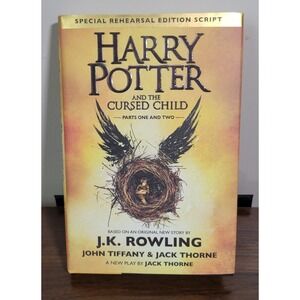 Harry Potter And The Cursed Child 1st First Edition Print Hardcover Book 2016